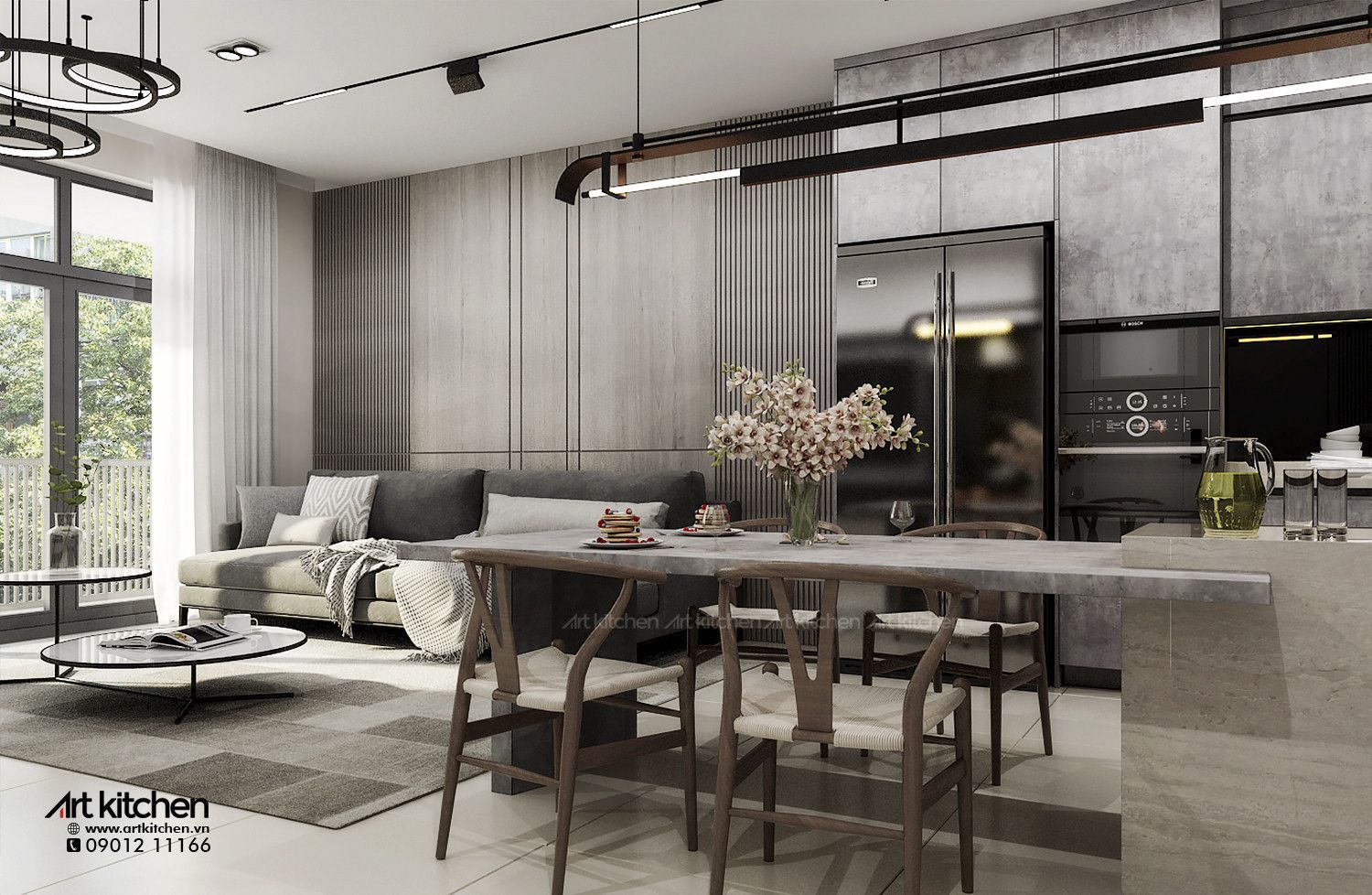 NỘI THẤT CĂN HỘ SORA GARDEN II