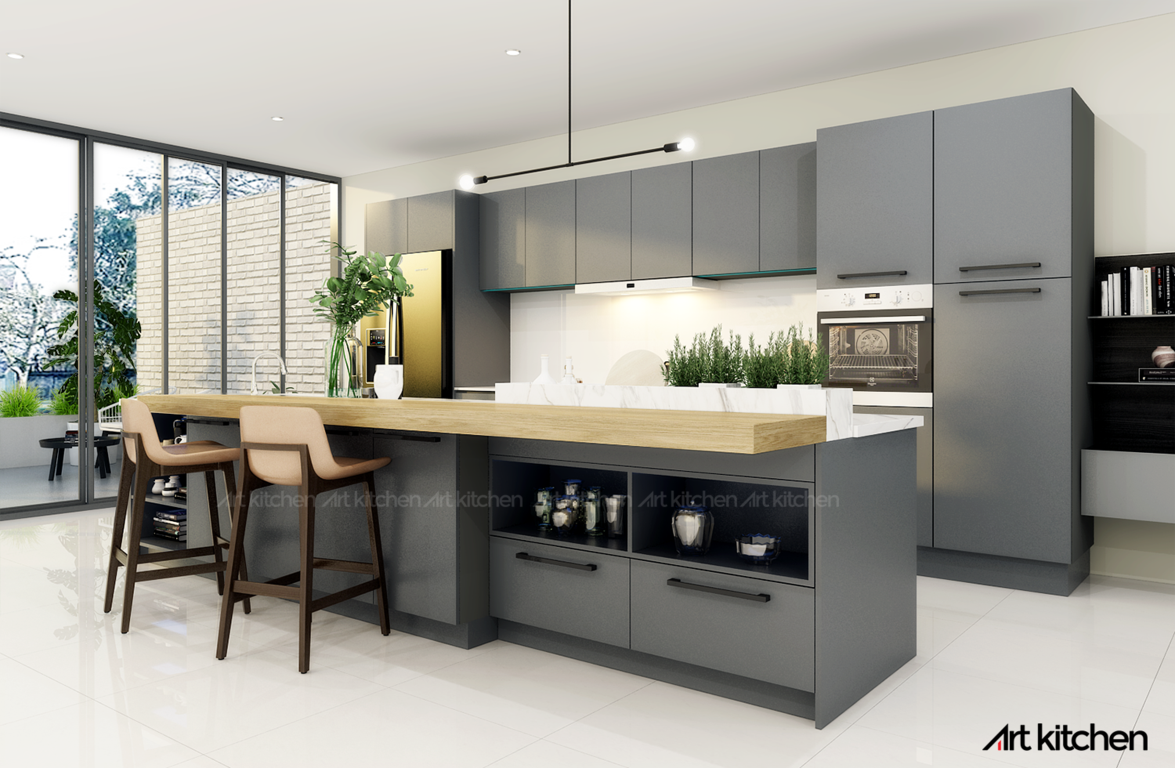 TỦ BẾP LAMINATE-L02