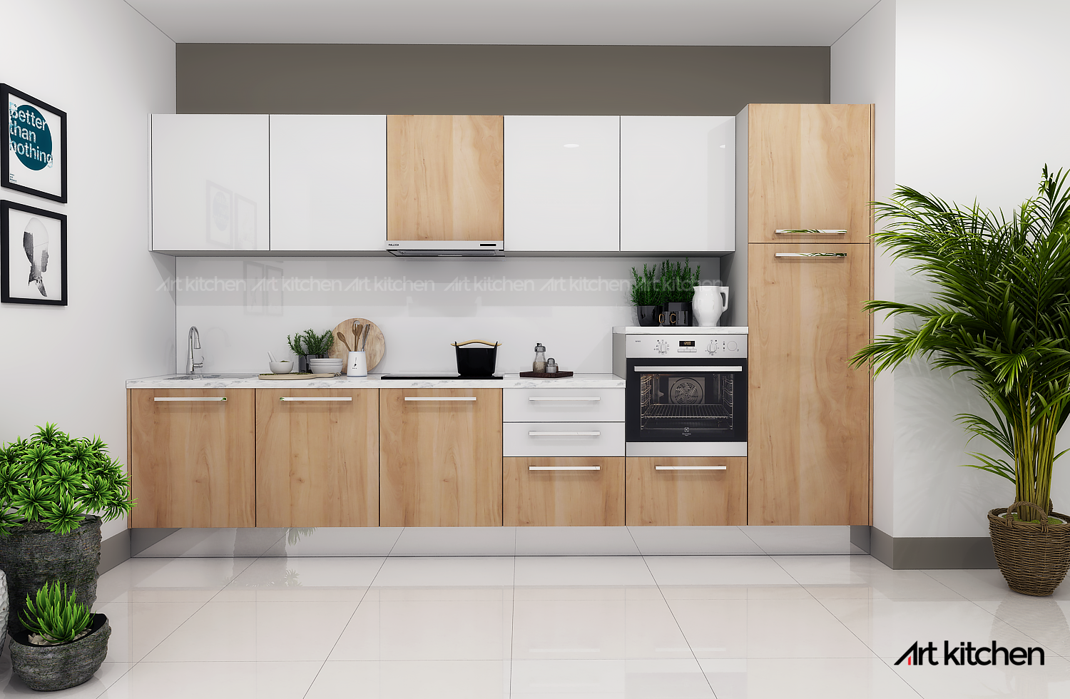 Nội, ngoại thất: TỦ BẾP LAMINATE NĂM 2020_ ƯU NHƯỢC ĐIỂM KHI CHỌN LOẠI TỦ BẾP NÀ Tu-bep-mdf-laminat_master