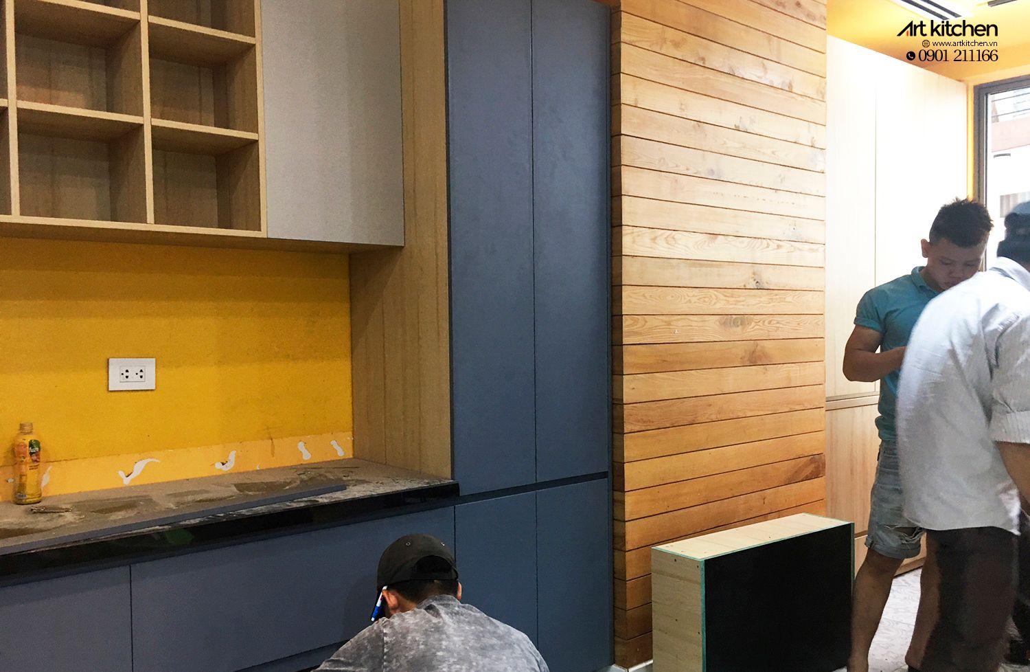 TỦ BẾP ĐẸP - D030