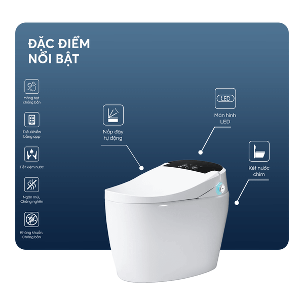 Lựa chọn bồn cầu xả.