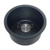 Bồn Rửa Chén Đá Nhập Khẩu Cao Cấp Hộc Tròn Draco S3106DB