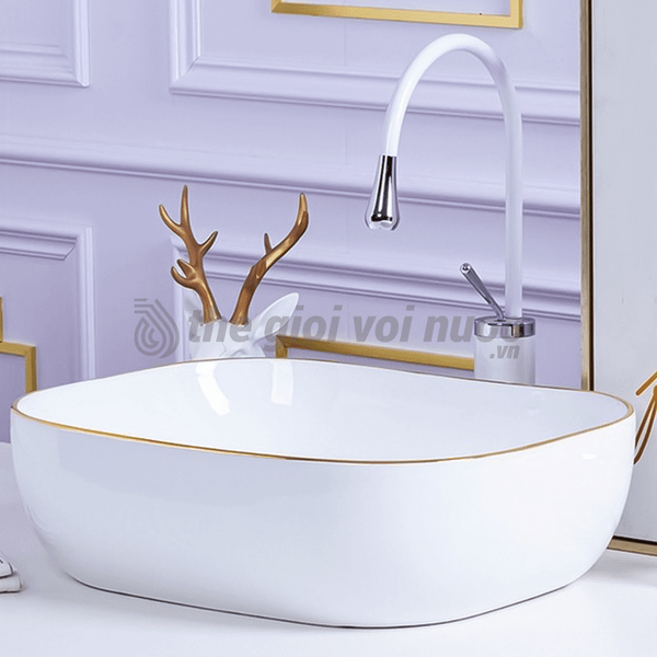 Lavabo chất liệu sứ vệ sinh tại Draco