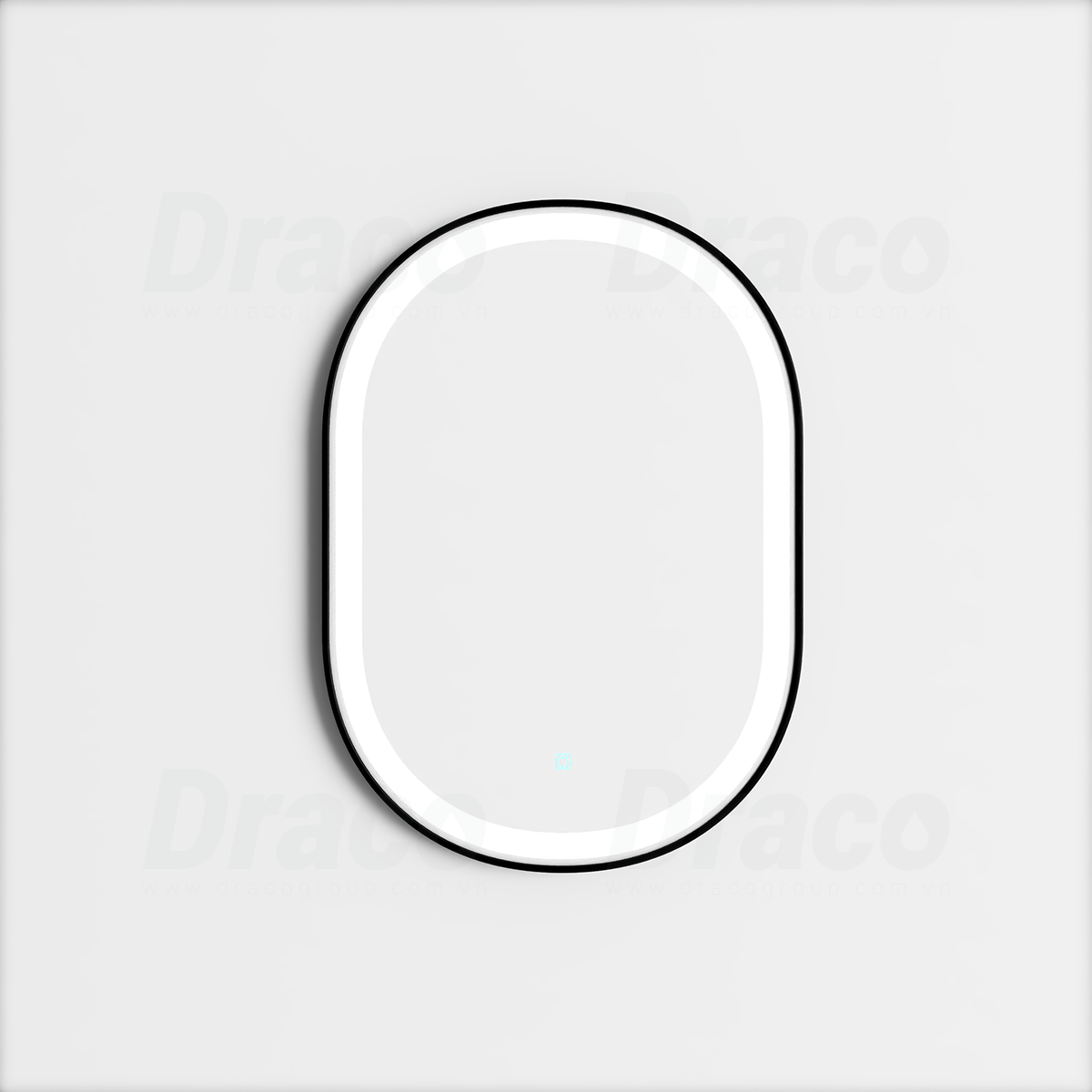 Gương Phòng Tắm Thiết Kế Oval Tích Hợp Đèn Led Draco ATG26LI