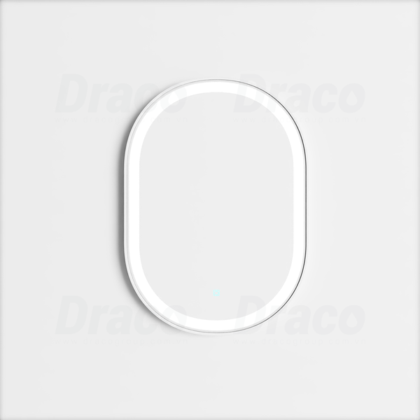 Gương Phòng Tắm Thiết Kế Oval Tích Hợp Đèn Led Draco ATG26LI