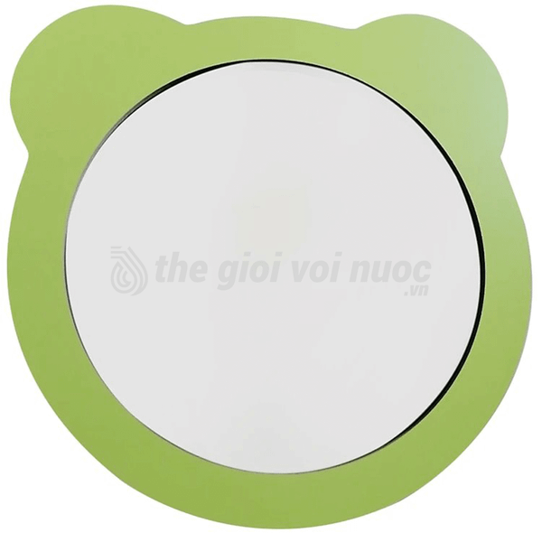 Phụ Kiện Phòng Tắm Gương Trẻ Em Hình Gấu ATGS06G Màu Xanh Lá