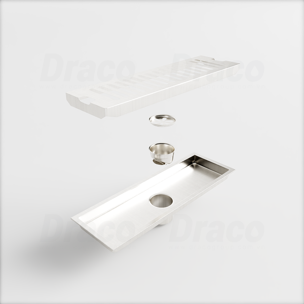 Phễu Thoát Sàn Inox 304 Draco ATR10IB