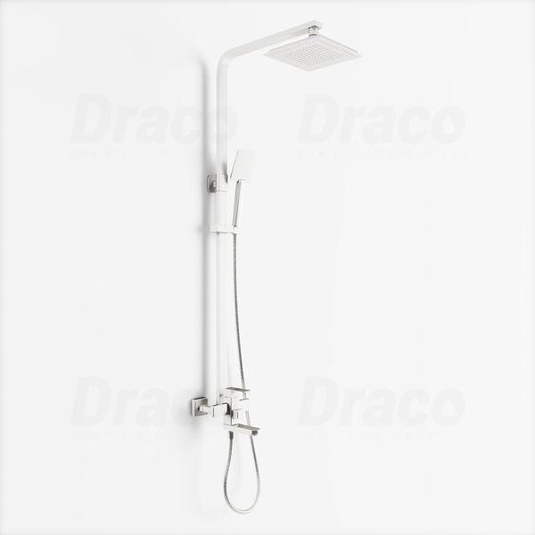 Sen Tắm Đứng Nóng Lạnh Inox 304 Draco F0111I