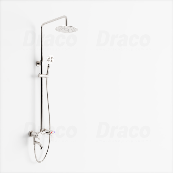 Sen Tắm Đứng Nóng Lạnh Inox 304 Draco F0114I