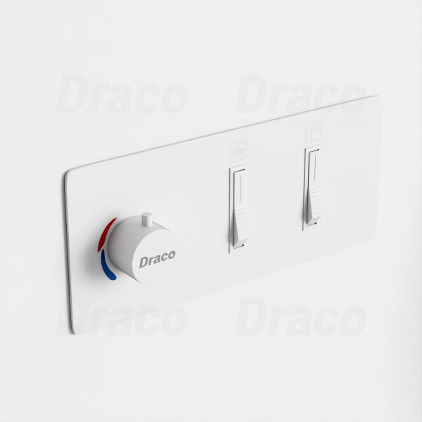 Sen Tắm Âm Tường Dạng Phím Đàn Đồng Thau Draco F0316 (Mẫu Chữ Nhật)