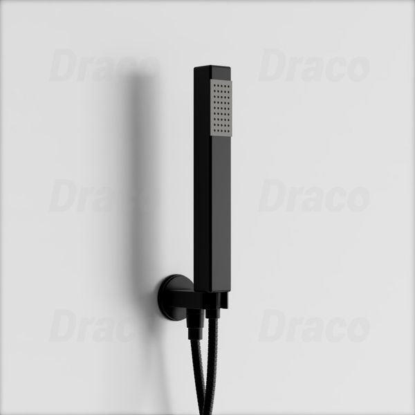 Sen Tắm Âm Trần Nóng Lạnh Cao Cấp Draco F0388B - Màu Đen