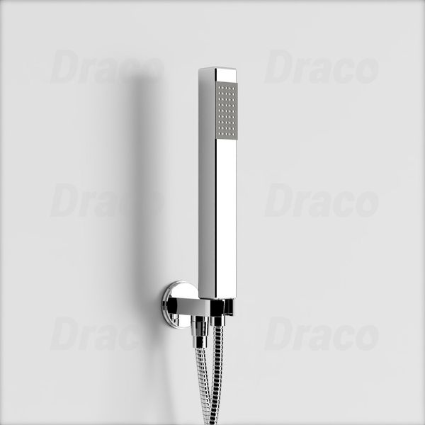 Sen Tắm Âm Trần Nóng Lạnh Cao Cấp Draco F0388C - Màu Crom