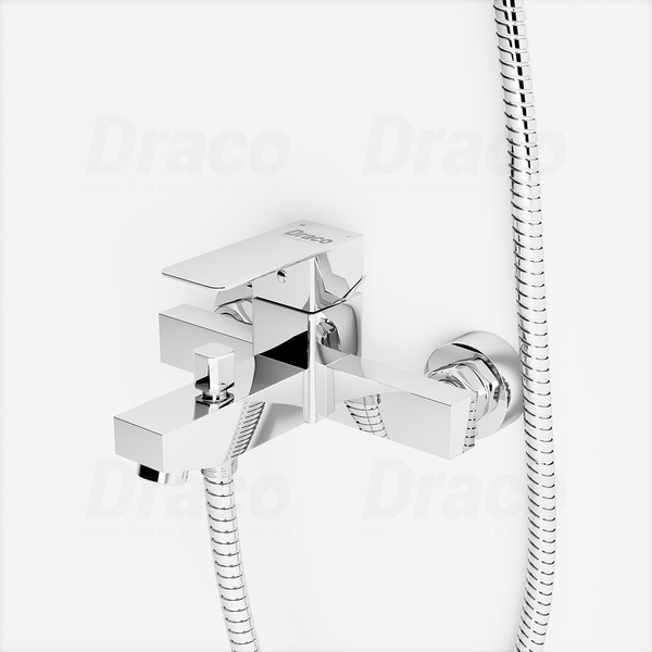 Sen Tắm Nóng Lạnh Đồng Thau Phủ Crom Draco F1101C