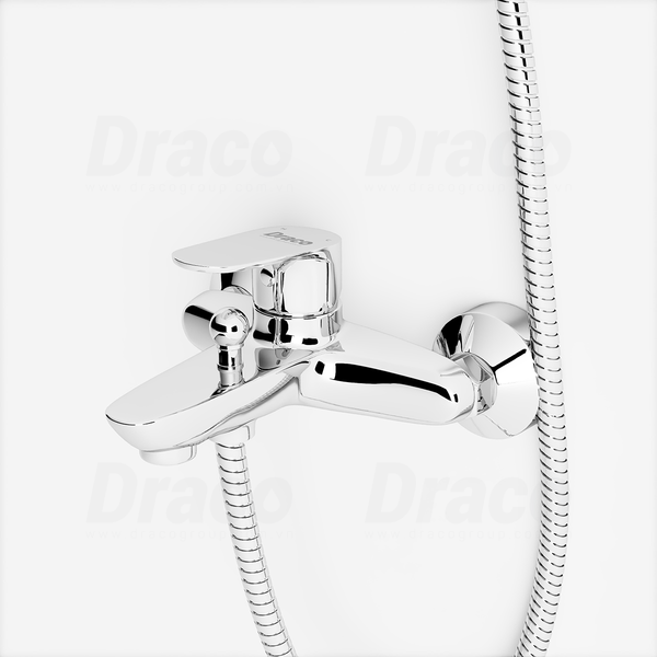 Sen Tắm Nóng Lạnh Đồng Thau Phủ Crom Draco F1104C