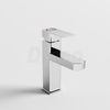 Vòi Lavabo Nóng Lạnh Đồng Thau Phủ Crom Draco F2101CA (Thấp)