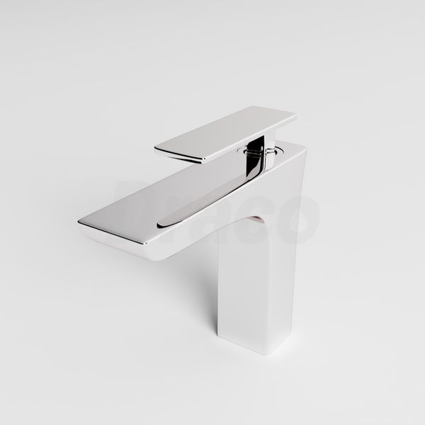 Vòi Lavabo Nóng Lạnh Đồng Thau Phủ Crom Draco F2103CA (Thấp)