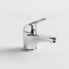 Vòi Lavabo Nóng Lạnh Đồng Thau Phủ Crom Draco F2104C (Thấp)