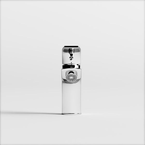 Vòi Lavabo Nóng Lạnh Đồng Thau Phủ Crom Draco F2105C (Thấp)