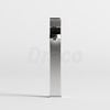 Vòi Lavabo Nóng Lạnh  Inox 304 Draco F2111IB (Cao) - Màu Inox Mờ