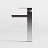 Vòi Lavabo Nóng Lạnh  Inox 304 Draco F2111IB (Cao) - Màu Inox Mờ