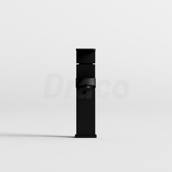 Vòi Lavabo Nóng Lạnh  Inox 304 Draco F2111IBA (Thấp) - Màu Đen