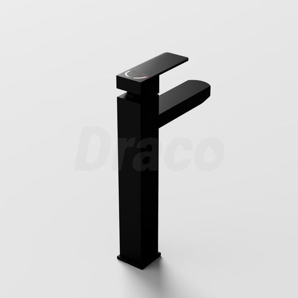 Vòi Lavabo Nóng Lạnh  Inox 304 Draco F2111BB (Cao) - Màu Đen