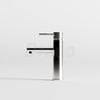 Vòi Lavabo Nóng Lạnh Inox 304 Draco F2116IA (Thấp) - Màu Inox Mờ
