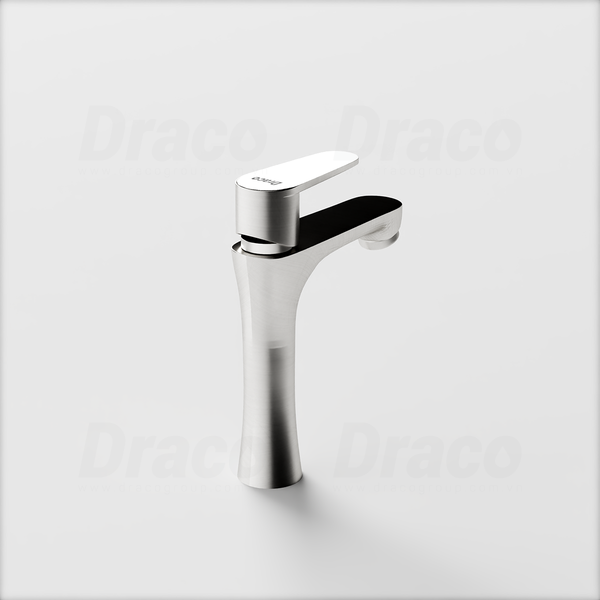 Vòi Lavabo Nóng Lạnh Inox 304 Draco F2118IA (Thấp)