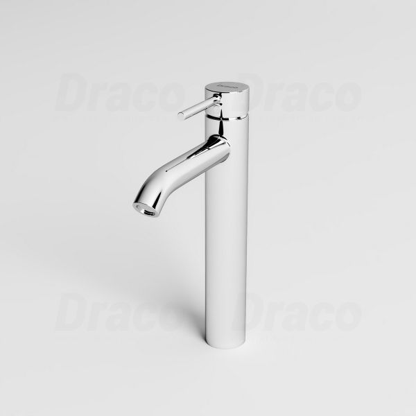 Vòi Lavabo Nóng Lạnh Đồng Thau Mạ Crom Draco F2122CB (Cao)