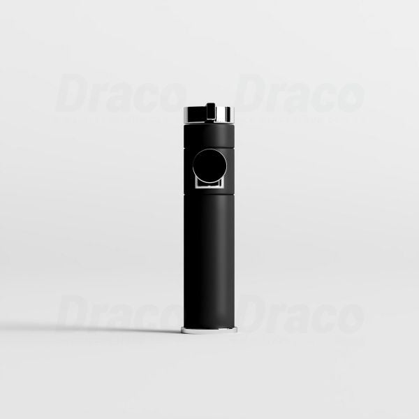 Vòi Lavabo Nóng Lạnh Đồng Thau Ống Tròn Đầu Mạ Crom Draco F2123BA (Thấp)