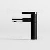 Vòi Lavabo Nóng Lạnh Đồng Thau Ống Tròn Đầu Mạ Crom Draco F2123BA (Thấp)