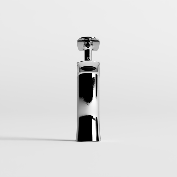 Vòi Lavabo Nóng Lạnh Đồng Thau Draco F2130CA (Thấp) - Màu Crom