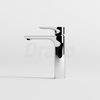 Vòi Lavabo Nóng Lạnh Đồng Thau Draco F2140CA (Thấp) - Màu Crom