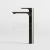Vòi Lavabo Nóng Lạnh Đồng Thau Draco F2140GRB (Cao) - Màu Xám