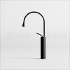 Vòi Lavabo Nóng Lạnh Đồng Thau Thiết Kế Đầu Giọt Nước Draco F2151B - Đen