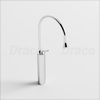 Vòi Lavabo Nóng Lạnh Đồng Thau Thiết Kế Đầu Giọt Nước Draco F2151C - Crom