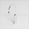 Vòi Lavabo Nóng Lạnh Đồng Thau Thiết Kế Đầu Giọt Nước Draco F2151C - Crom
