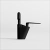 Vòi Lavabo Nóng Lạnh Draco F2161B Đồng Thau Mạ Sơn Tĩnh Điện Đen - Thiết Kế Tay Đa Giác/Tay Dẹp