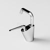 Vòi Lavabo Nóng Lạnh Draco F2161C Đồng Thau Mạ Crom - Thiết Kế Tay Đa Giác/Tay Dẹp