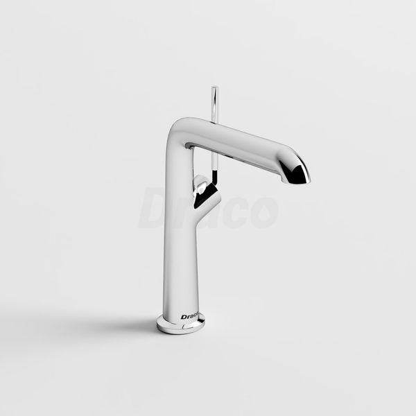 Vòi Lavabo Nóng Lạnh Draco F2162C Đồng Thau Mạ Crom - Thiết Kế Tay Đũa