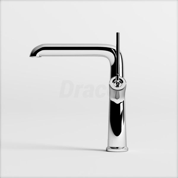 Vòi Lavabo Nóng Lạnh Draco F2162C Đồng Thau Mạ Crom - Thiết Kế Tay Đũa