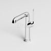 Vòi Lavabo Nóng Lạnh Draco F2162C Đồng Thau Mạ Crom - Thiết Kế Tay Đũa