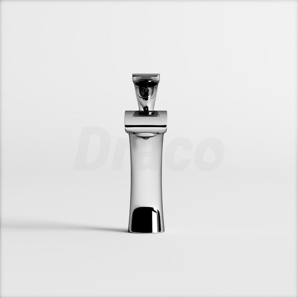 Vòi Lavabo Nóng Lạnh Đồng Thau Phủ Crom Draco F2168CA (Thấp)