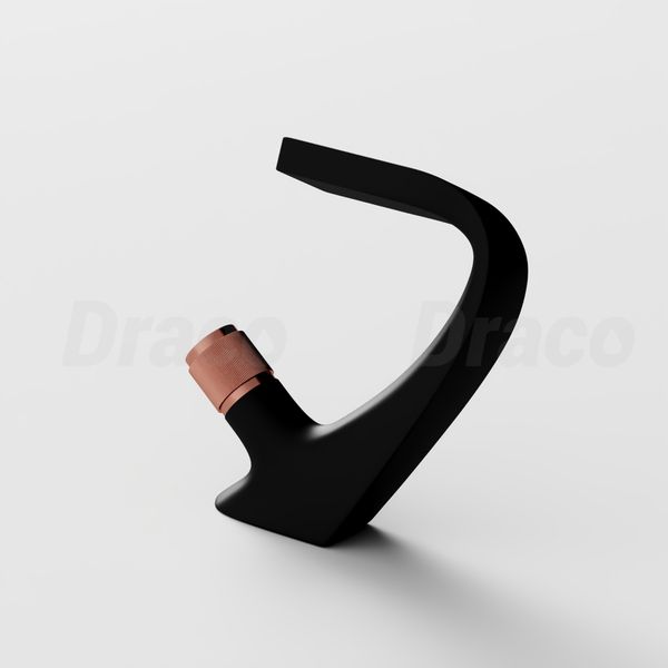 Vòi Lavabo Nóng Lạnh Đồng Thau Draco F2174B Màu Đen