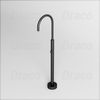 Vòi Lavabo Nóng Lạnh Đồng Thau Phủ Sơn Tĩnh Điện Đen Cảm Ứng Hồng Ngoại Draco F2195B