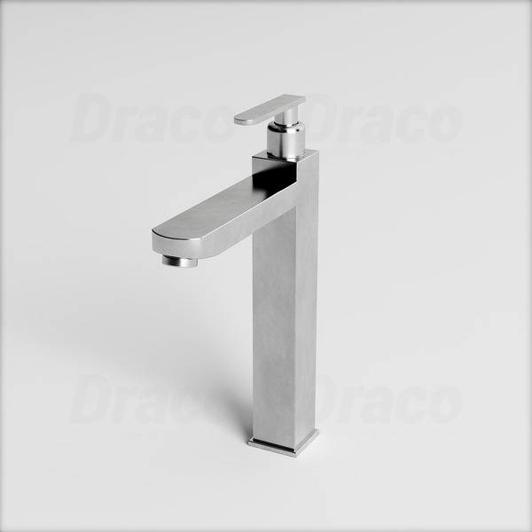 Vòi Lavabo Lạnh Inox 304 Draco F2211IB (Cao)