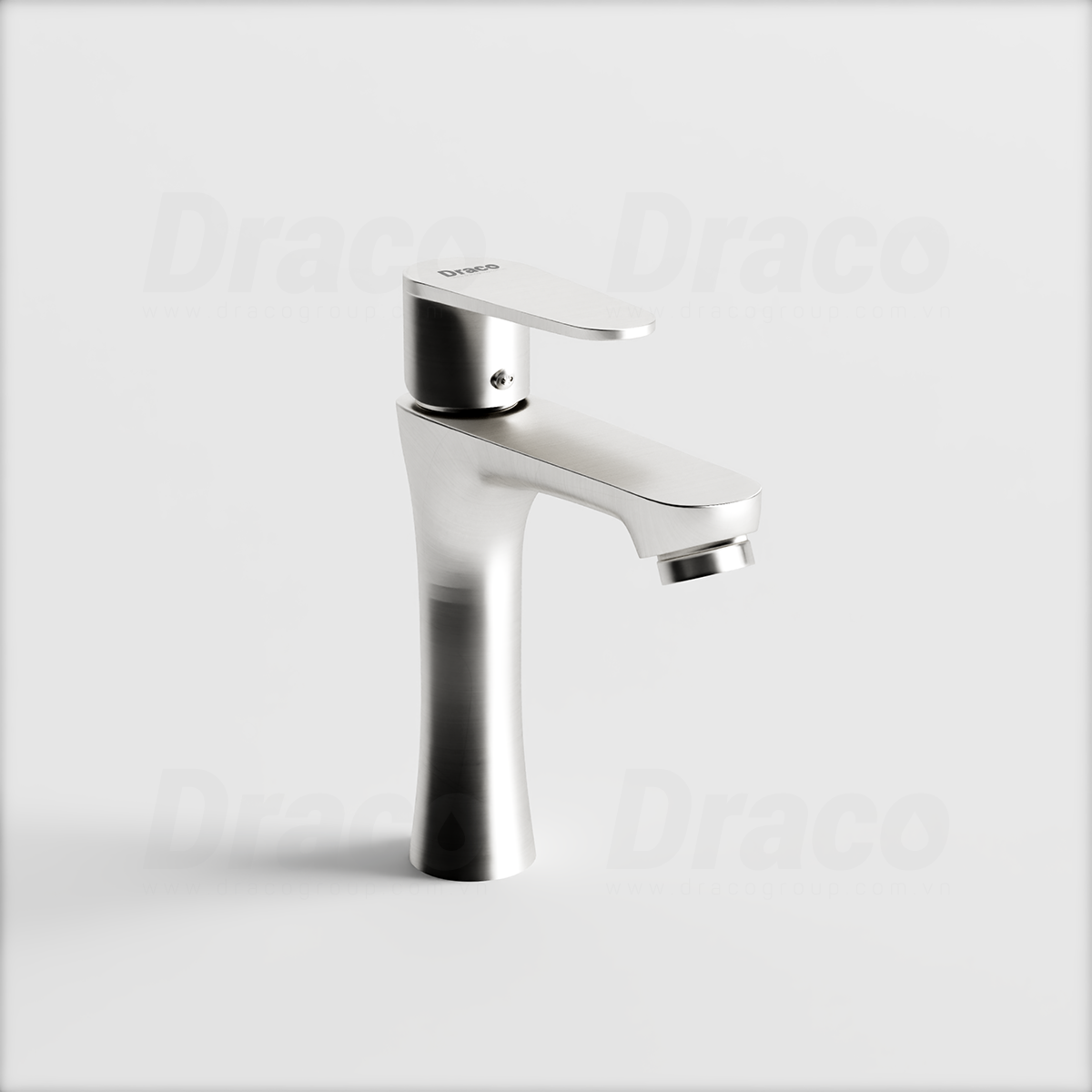 Vòi Lavabo Lạnh Inox 304 Draco F2218IA (Thấp)