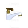 Vòi Lavabo Lạnh Sơn Tĩnh Điện Trắng Draco F2222IW