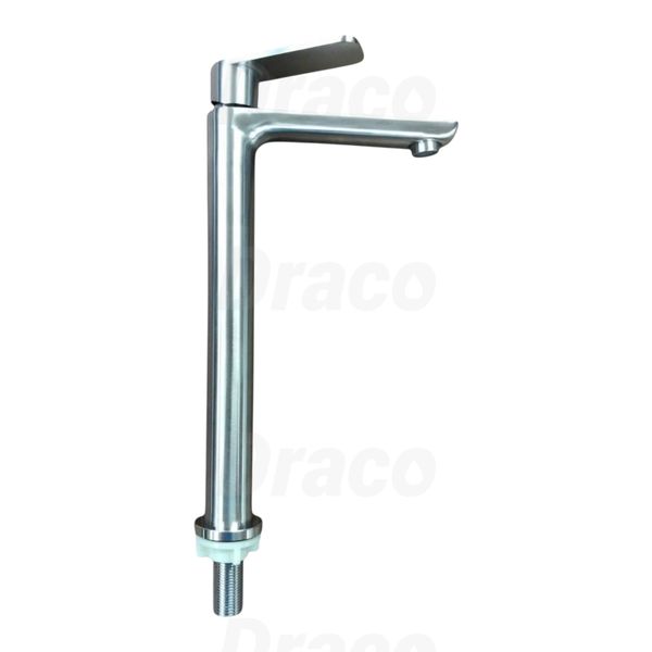 Vòi Lavabo Lạnh Inox 304 Draco F2240IB (Cao)