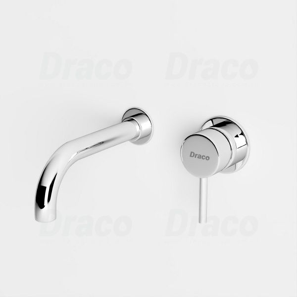 Vòi Lavabo Âm Tường Nóng Lạnh Draco F2406